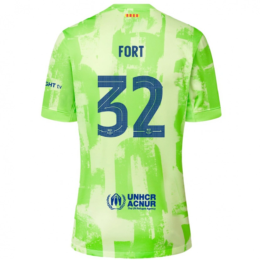Danxen Niño Camiseta Héctor Fort #32 Lima Equipación Tercera 2024/25 La Camisa México