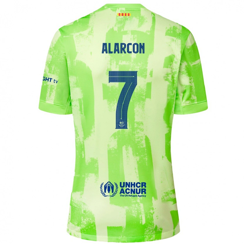Danxen Niño Camiseta Ángel Alarcón #7 Lima Equipación Tercera 2024/25 La Camisa México