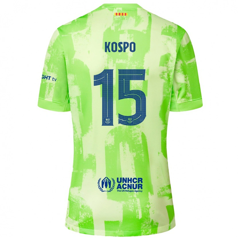 Danxen Niño Camiseta Eman Kospo #15 Lima Equipación Tercera 2024/25 La Camisa México