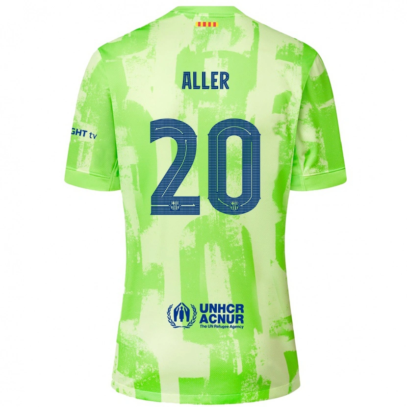 Danxen Niño Camiseta Eder Aller #20 Lima Equipación Tercera 2024/25 La Camisa México