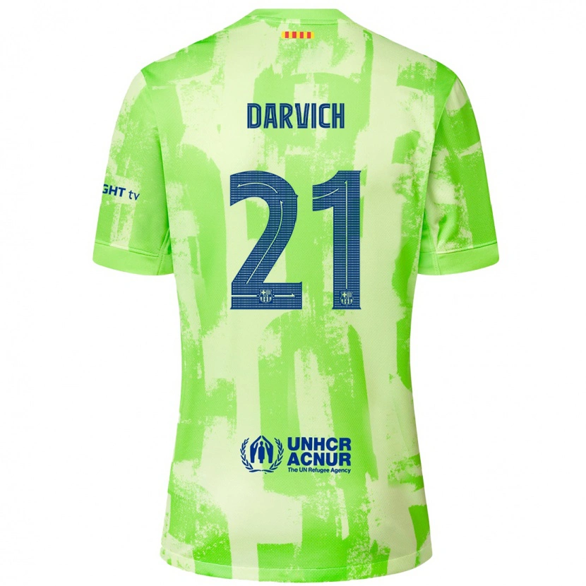 Danxen Niño Camiseta Noah Darvich #21 Lima Equipación Tercera 2024/25 La Camisa México