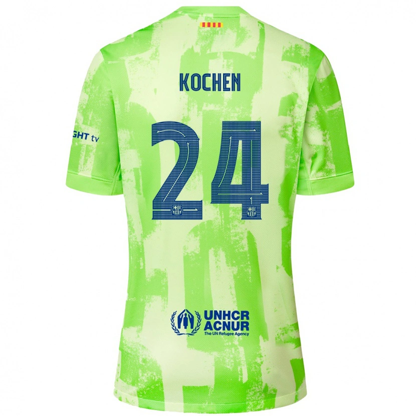 Danxen Niño Camiseta Diego Kochen #24 Lima Equipación Tercera 2024/25 La Camisa México