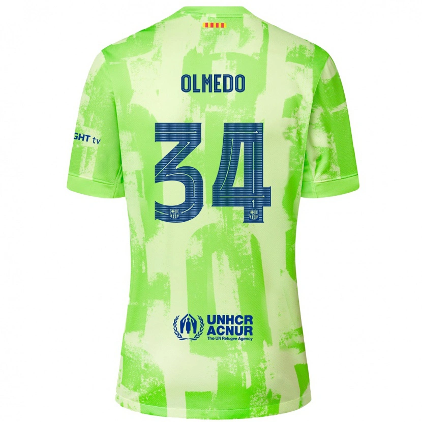 Danxen Niño Camiseta Alexis Olmedo #34 Lima Equipación Tercera 2024/25 La Camisa México