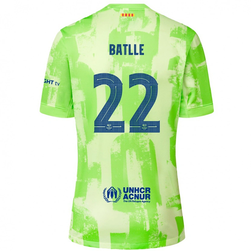 Danxen Niño Camiseta Ona Batlle #22 Lima Equipación Tercera 2024/25 La Camisa México