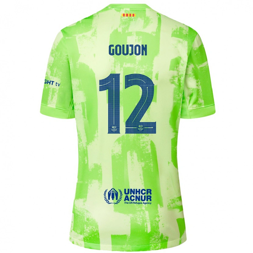 Danxen Niño Camiseta Iker Goujón #12 Lima Equipación Tercera 2024/25 La Camisa México