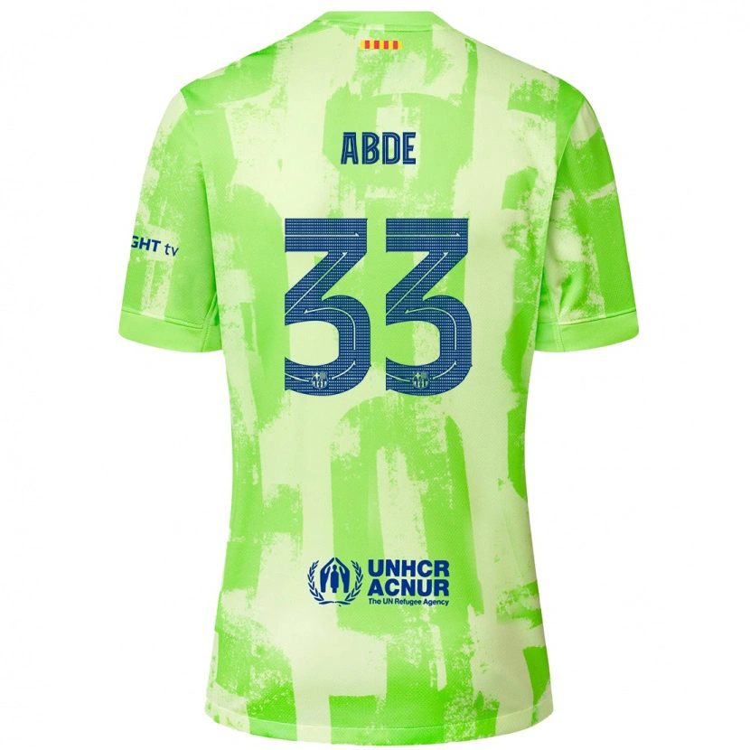 Danxen Niño Camiseta Ez Abde #33 Lima Equipación Tercera 2024/25 La Camisa México