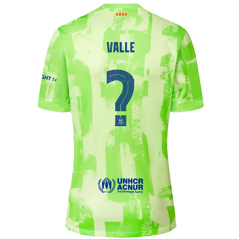 Danxen Niño Camiseta Alex Valle #0 Lima Equipación Tercera 2024/25 La Camisa México
