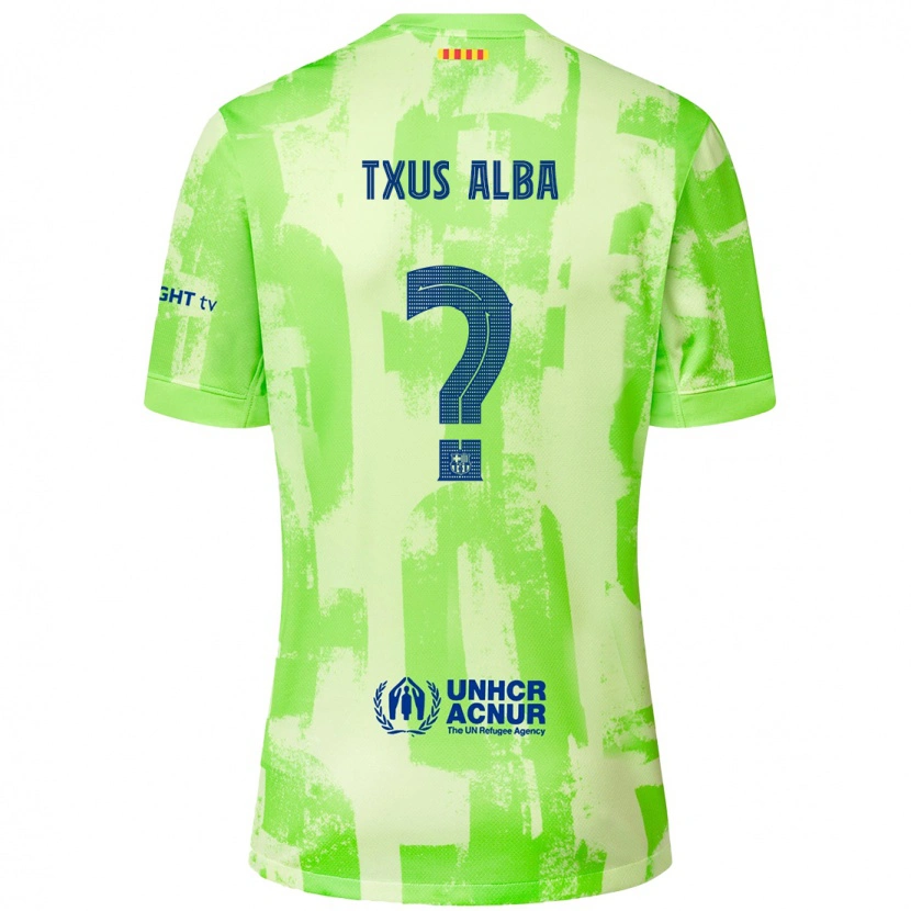 Danxen Niño Camiseta Txus Alba #0 Lima Equipación Tercera 2024/25 La Camisa México