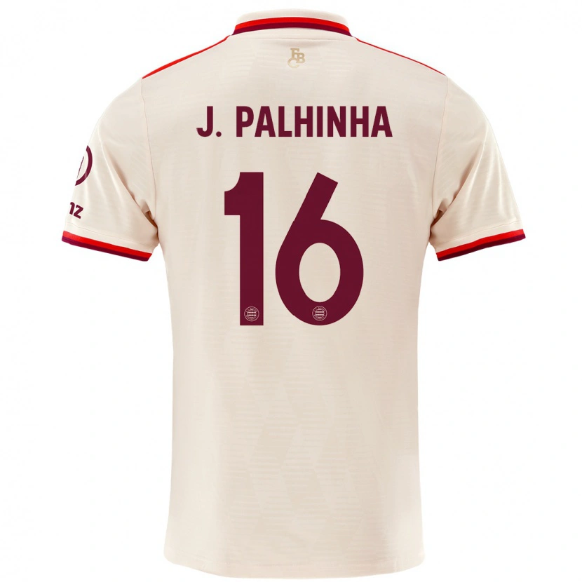 Danxen Niño Camiseta João Palhinha #16 Lino Equipación Tercera 2024/25 La Camisa México