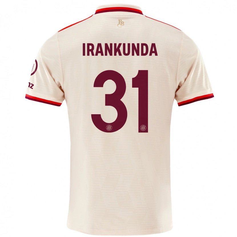 Danxen Niño Camiseta Nestory Irankunda #31 Lino Equipación Tercera 2024/25 La Camisa México