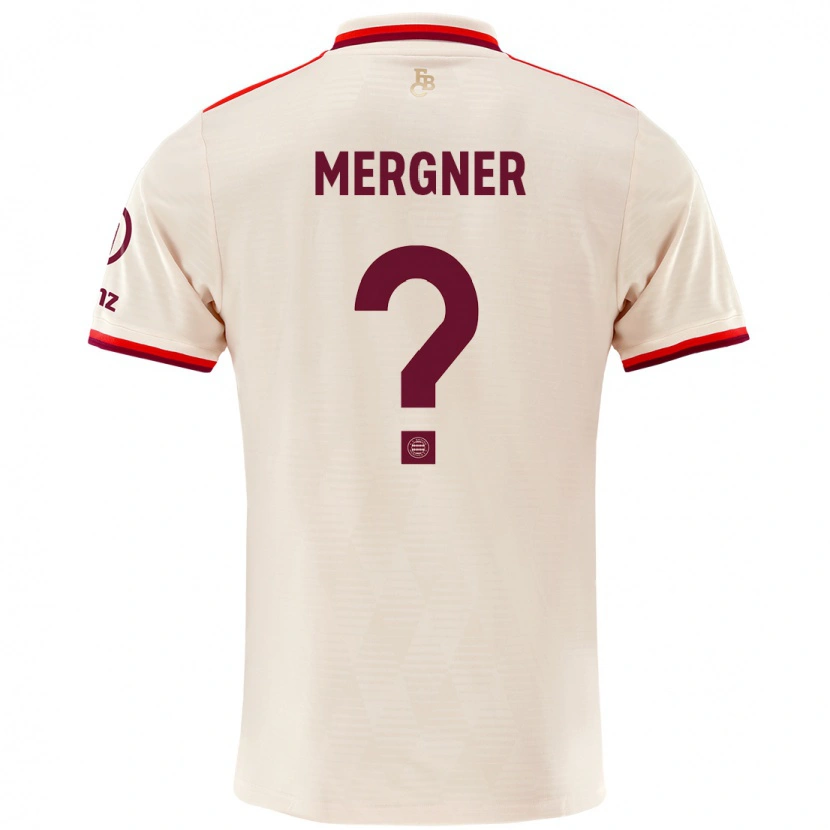 Danxen Niño Camiseta Max Mergner #0 Lino Equipación Tercera 2024/25 La Camisa México