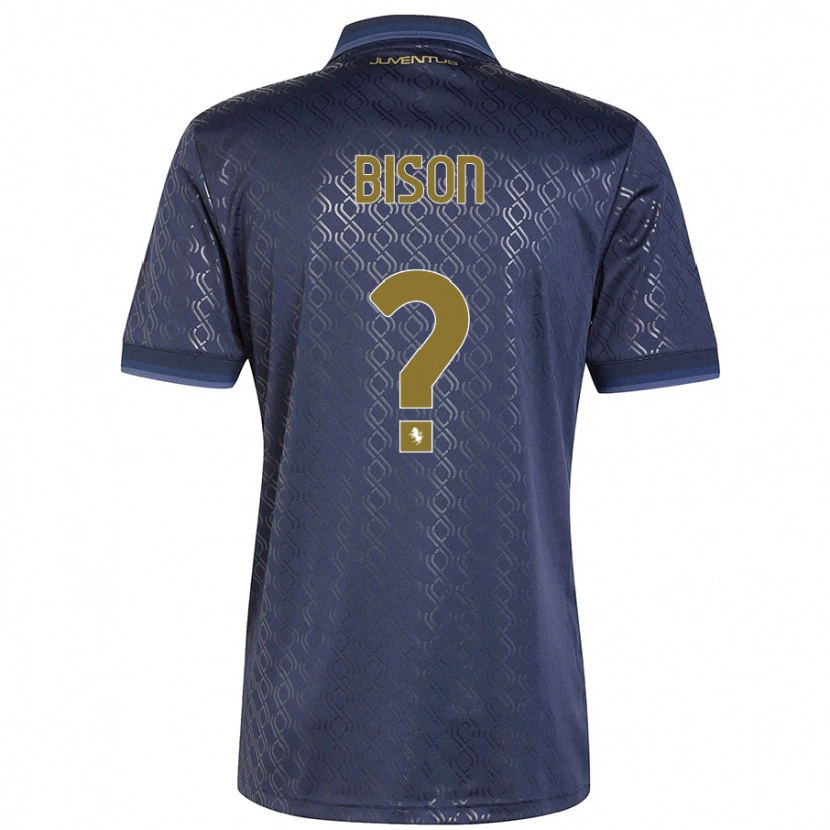 Danxen Niño Camiseta Giulia Bison #0 Azul Marino Equipación Tercera 2024/25 La Camisa México