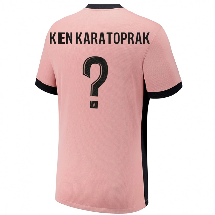 Danxen Niño Camiseta Kenan Kien Karatoprak #0 Rosa Óxido Equipación Tercera 2024/25 La Camisa México