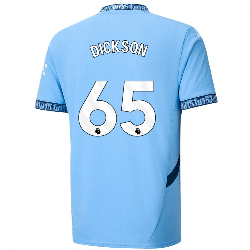 Danxen Hombre Camiseta Will Dickson #65 Azul Marino 1ª Equipación 2024/25 La Camisa México