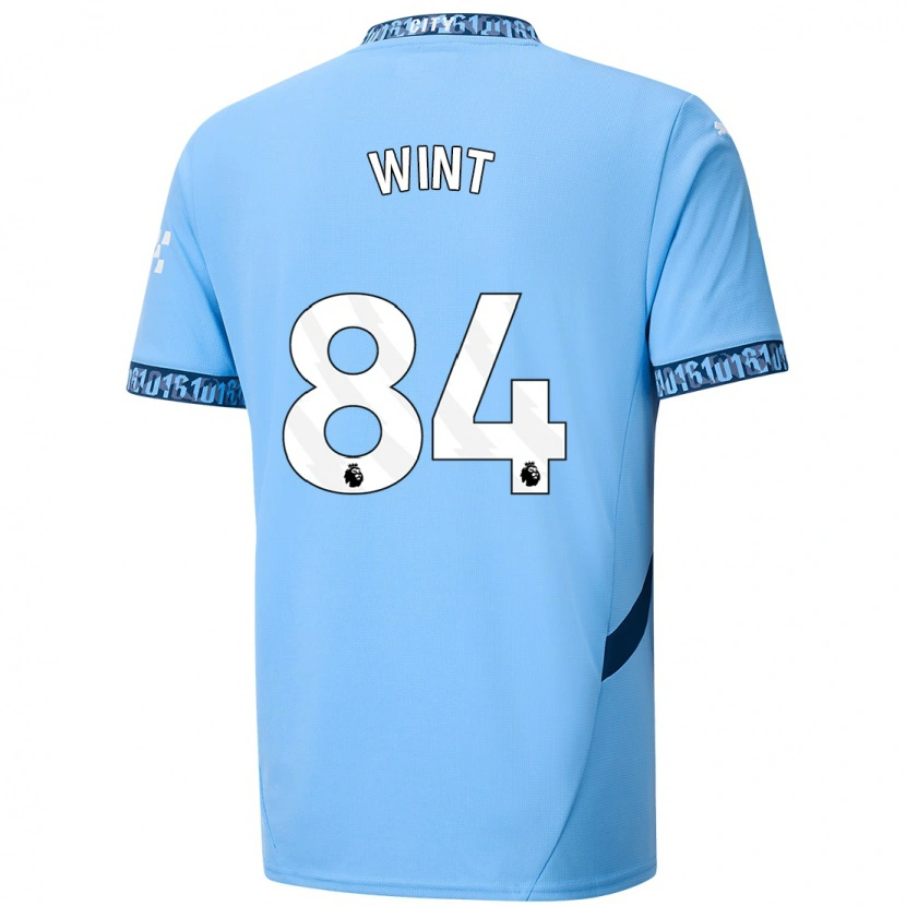 Danxen Hombre Camiseta Jack Wint #84 Azul Marino 1ª Equipación 2024/25 La Camisa México