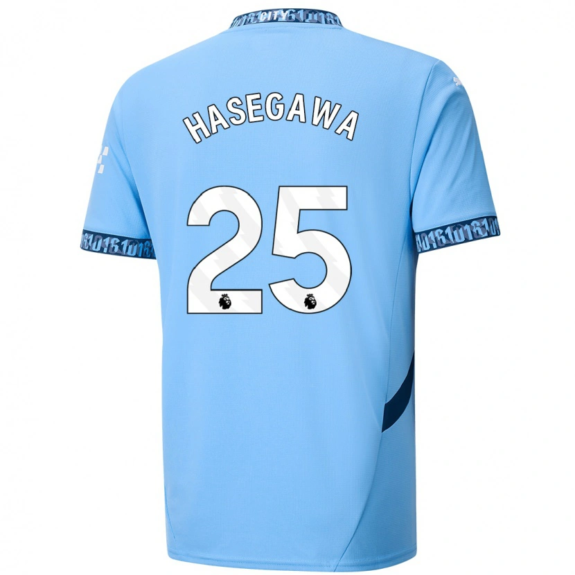 Danxen Hombre Camiseta Yui Hasegawa #25 Azul Marino 1ª Equipación 2024/25 La Camisa México