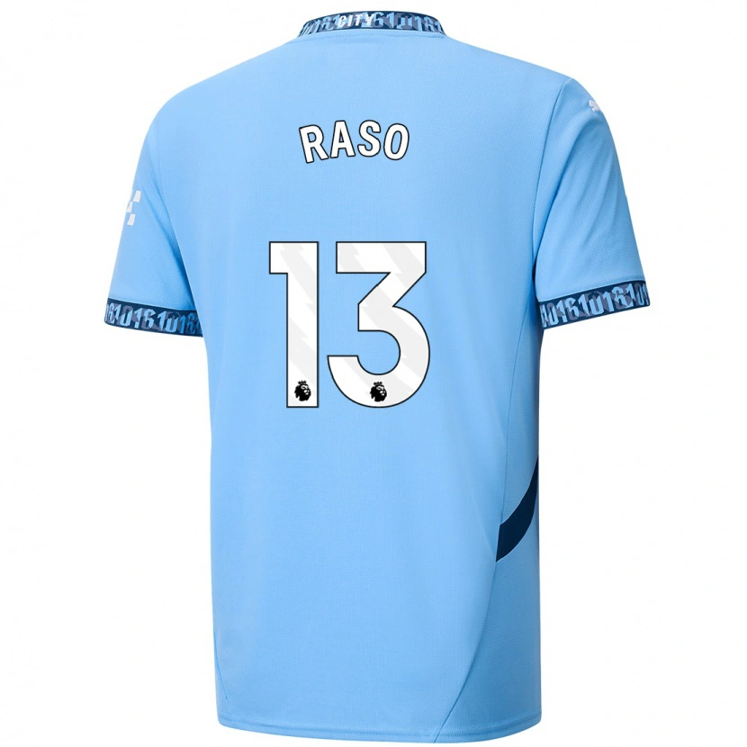 Danxen Hombre Camiseta Hayley Raso #13 Azul Marino 1ª Equipación 2024/25 La Camisa México