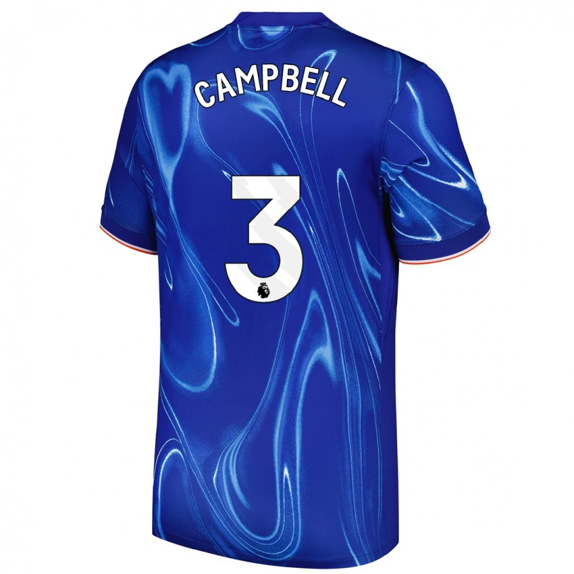 Danxen Hombre Camiseta Harrison Murray-Campbell #3 Azul Blanco 1ª Equipación 2024/25 La Camisa México