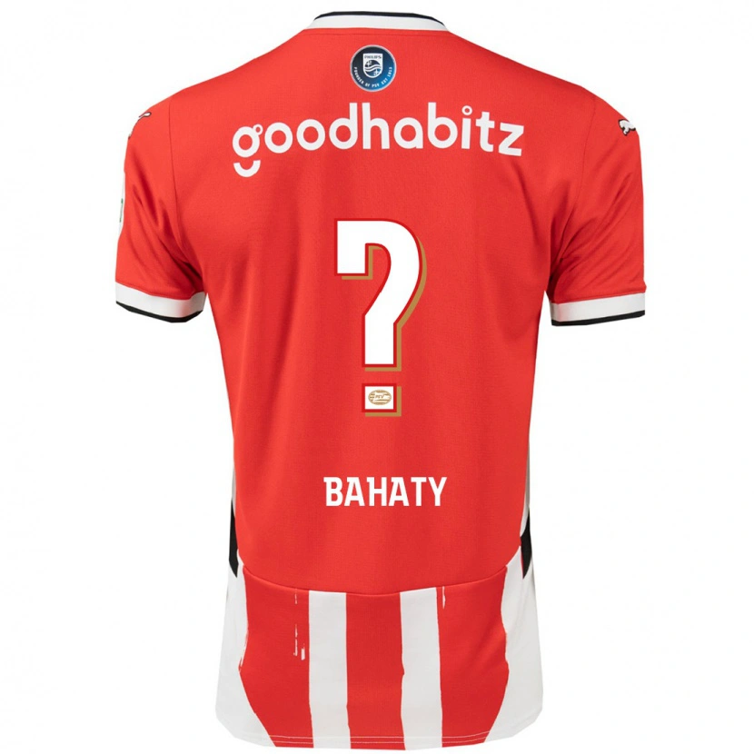 Danxen Hombre Camiseta Manuel Bahaty #0 Rojo Blanco 1ª Equipación 2024/25 La Camisa México