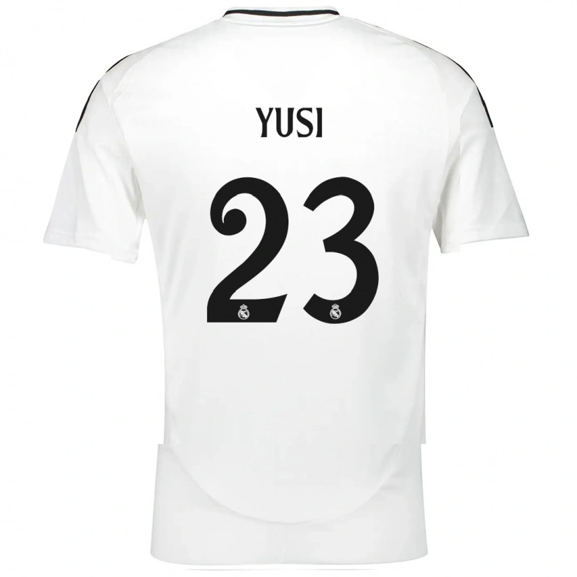 Danxen Hombre Camiseta Youssef Enríquez #23 Blanco 1ª Equipación 2024/25 La Camisa México
