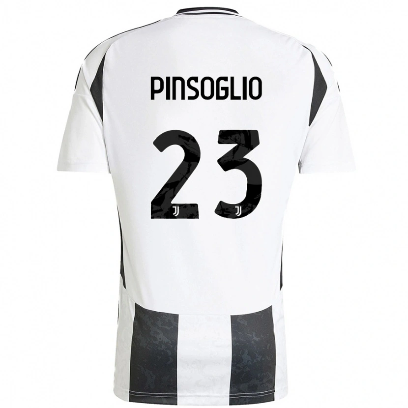Danxen Hombre Camiseta Carlo Pinsoglio #23 Blanco Negro 1ª Equipación 2024/25 La Camisa México