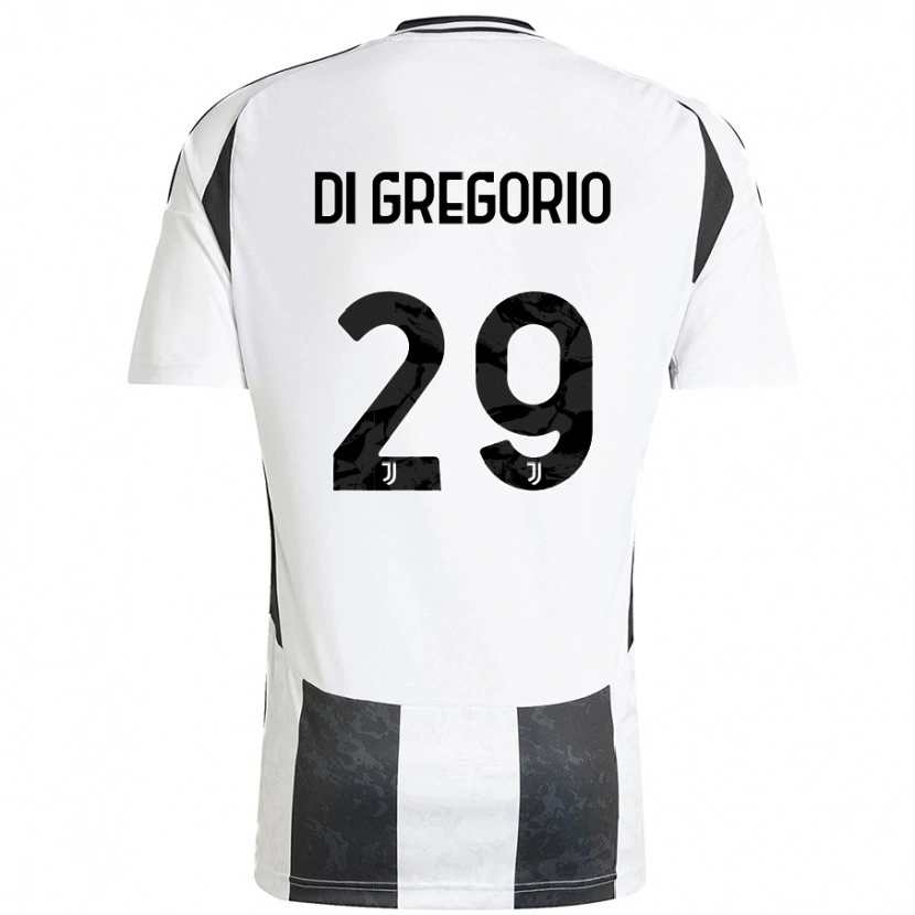 Danxen Hombre Camiseta Michele Di Gregorio #29 Blanco Negro 1ª Equipación 2024/25 La Camisa México