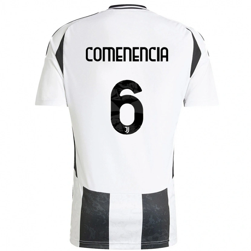 Danxen Hombre Camiseta Livano Comenencia #6 Blanco Negro 1ª Equipación 2024/25 La Camisa México