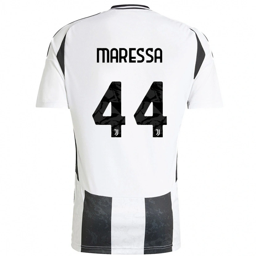 Danxen Hombre Camiseta Tommaso Maressa #44 Blanco Negro 1ª Equipación 2024/25 La Camisa México