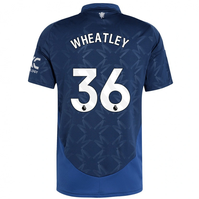 Danxen Hombre Camiseta Ethan Wheatley #36 Índigo 2ª Equipación 2024/25 La Camisa México