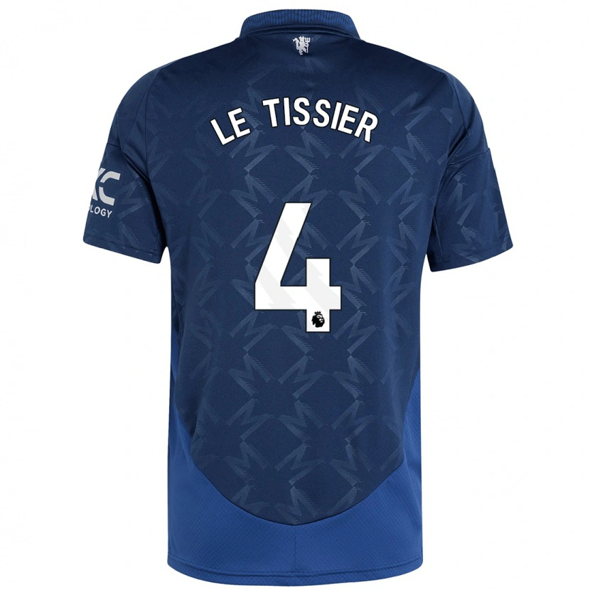 Danxen Hombre Camiseta Maya Le Tissier #4 Índigo 2ª Equipación 2024/25 La Camisa México