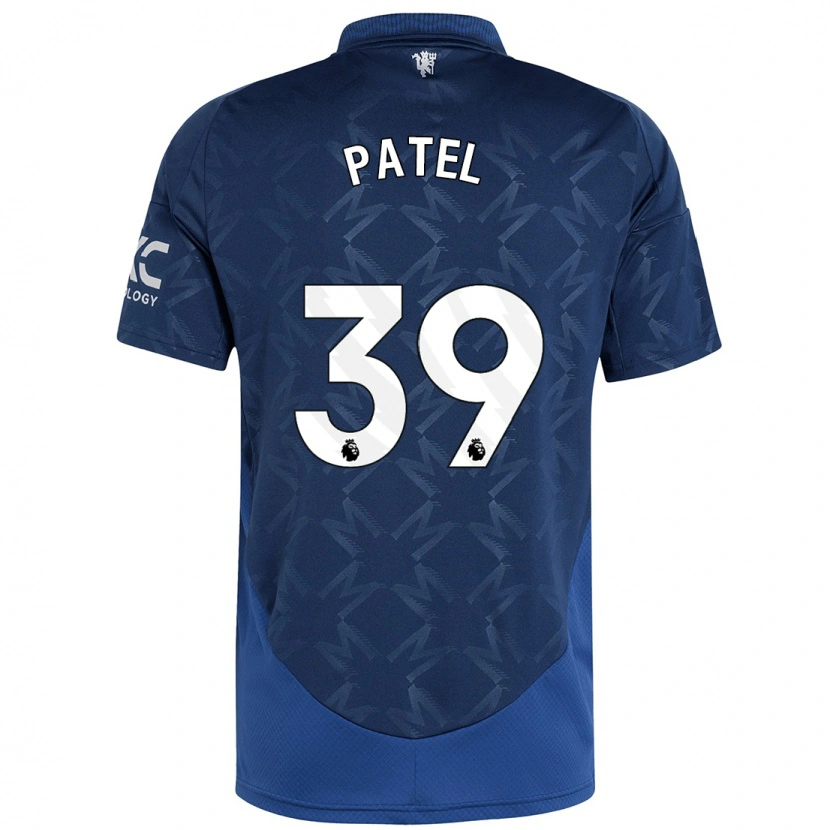 Danxen Hombre Camiseta Safia Middleton-Patel #39 Índigo 2ª Equipación 2024/25 La Camisa México