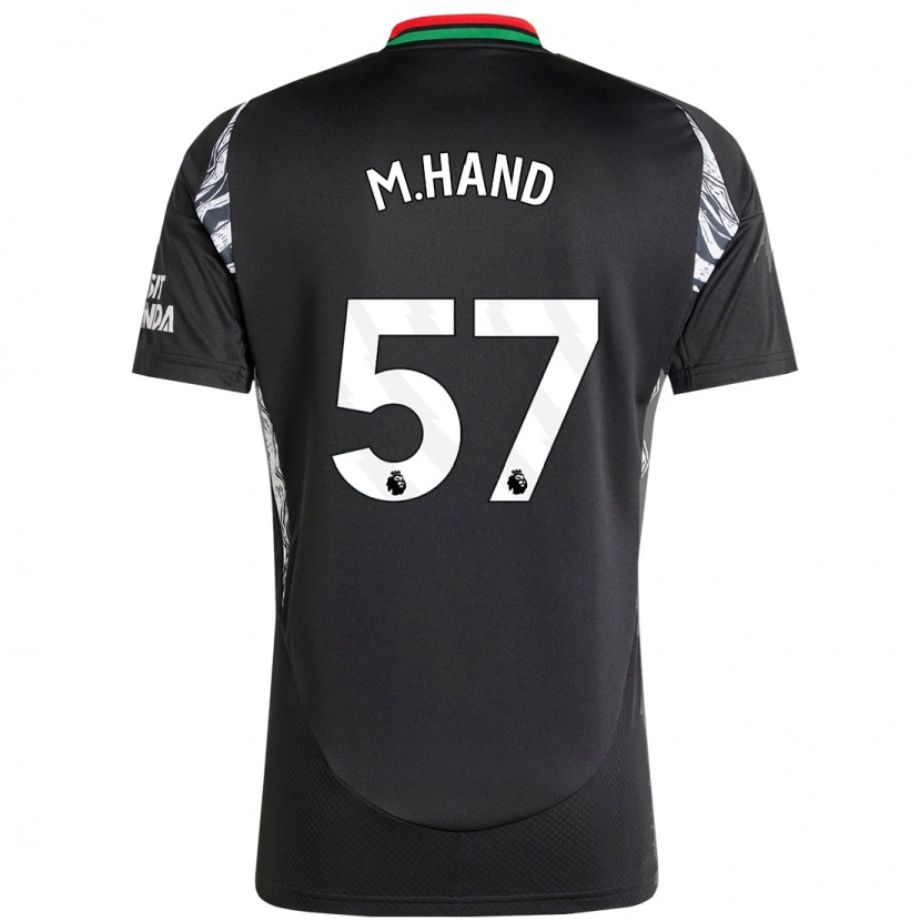 Danxen Hombre Camiseta Ismail Oulad M'hand #57 Negro 2ª Equipación 2024/25 La Camisa México