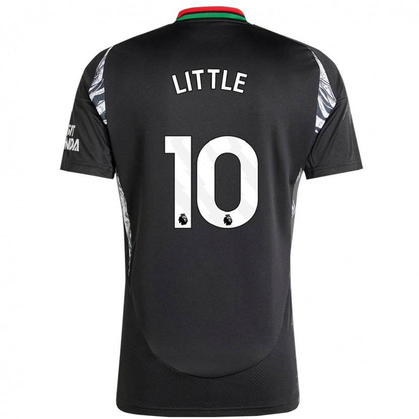 Danxen Hombre Camiseta Kim Little #10 Negro 2ª Equipación 2024/25 La Camisa México