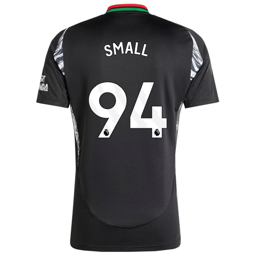 Danxen Hombre Camiseta Coby Small #94 Negro 2ª Equipación 2024/25 La Camisa México