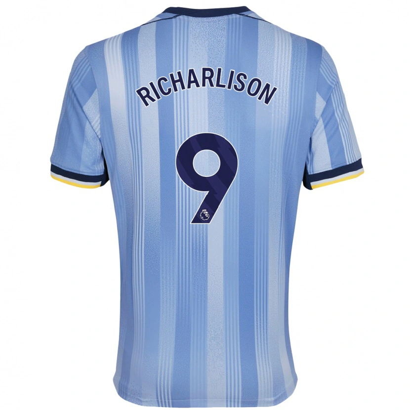 Danxen Hombre Camiseta Richarlison #9 Azul Claro 2ª Equipación 2024/25 La Camisa México