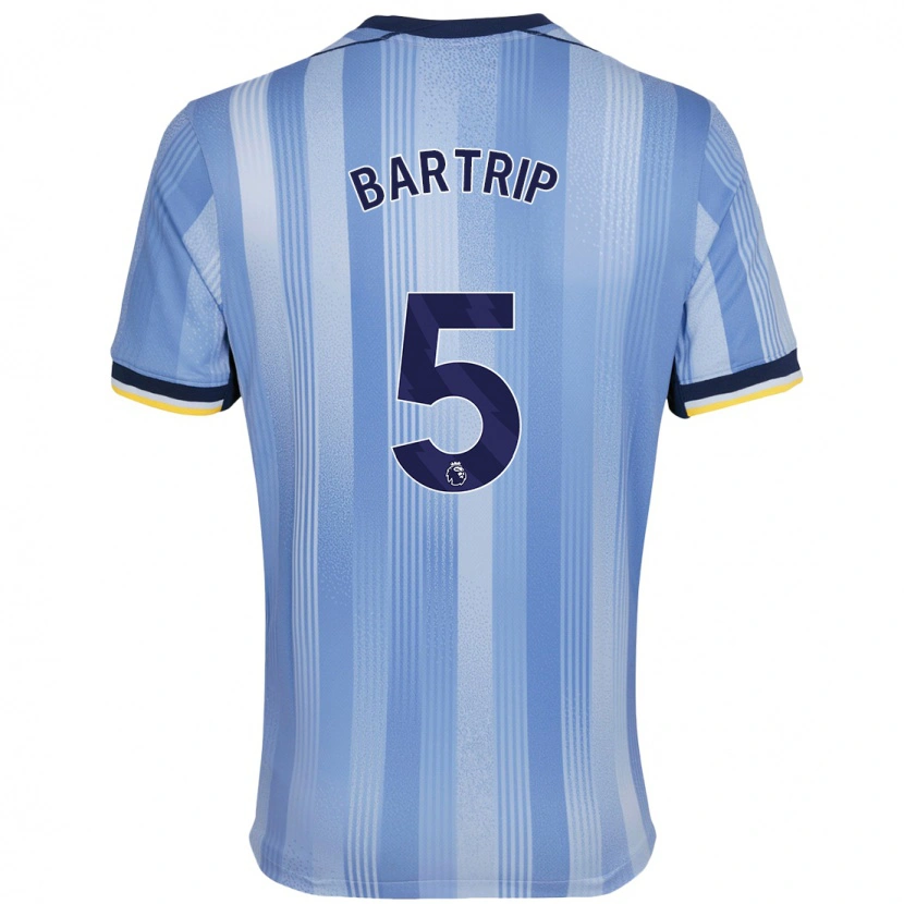 Danxen Hombre Camiseta Molly Bartrip #5 Azul Claro 2ª Equipación 2024/25 La Camisa México