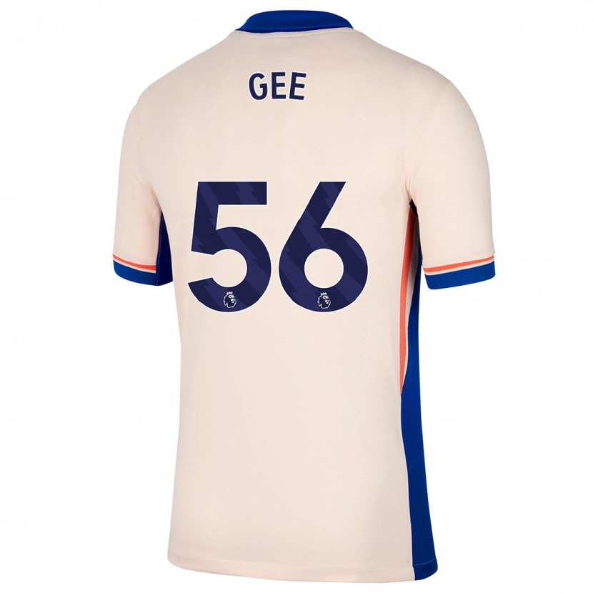 Danxen Hombre Camiseta Billy Gee #56 Beige Claro 2ª Equipación 2024/25 La Camisa México
