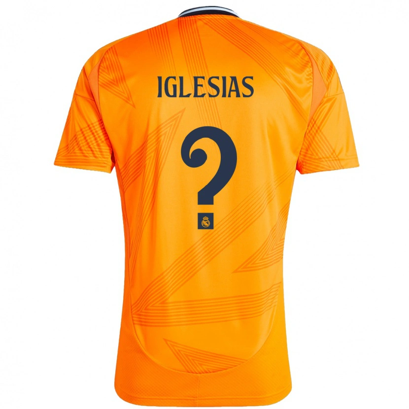 Danxen Hombre Camiseta Bruno Iglesias #0 Naranja 2ª Equipación 2024/25 La Camisa México
