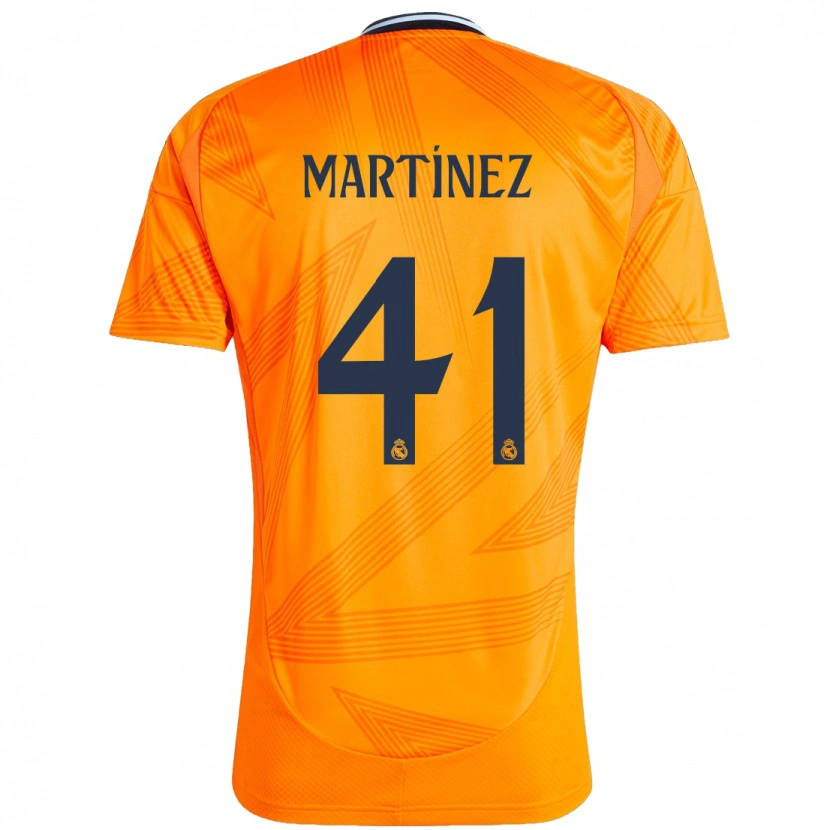Danxen Hombre Camiseta Joan Martínez #41 Naranja 2ª Equipación 2024/25 La Camisa México