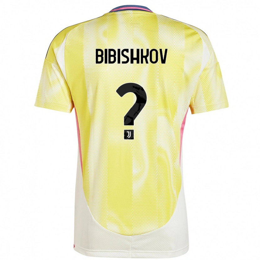 Danxen Hombre Camiseta Marsel Bibishkov #0 Amarillo Solar 2ª Equipación 2024/25 La Camisa México