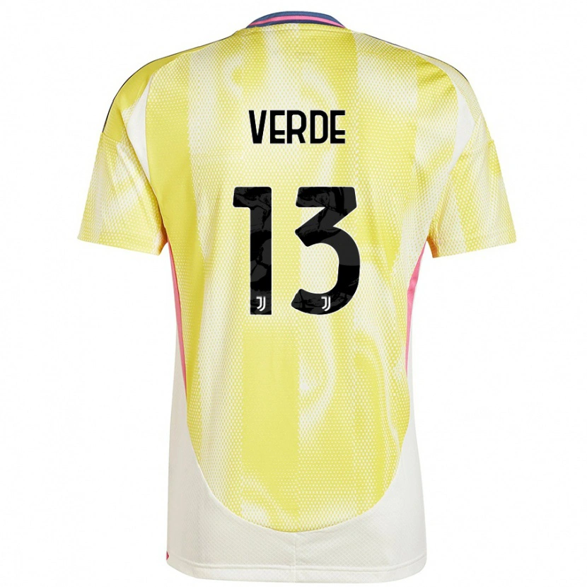 Danxen Hombre Camiseta Francesco Verde #13 Amarillo Solar 2ª Equipación 2024/25 La Camisa México
