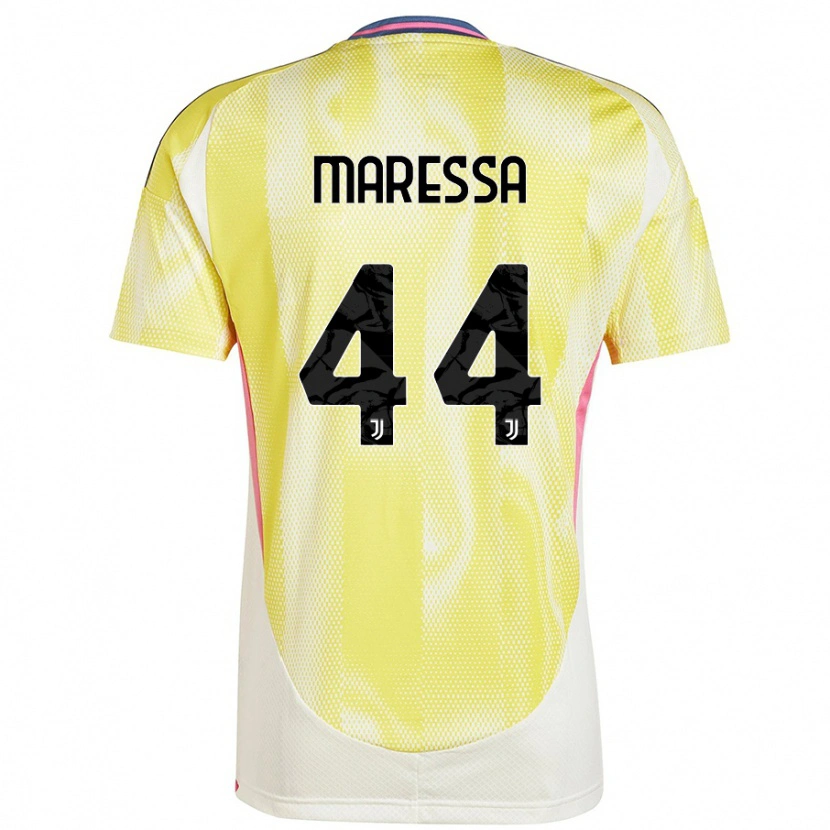 Danxen Hombre Camiseta Tommaso Maressa #44 Amarillo Solar 2ª Equipación 2024/25 La Camisa México