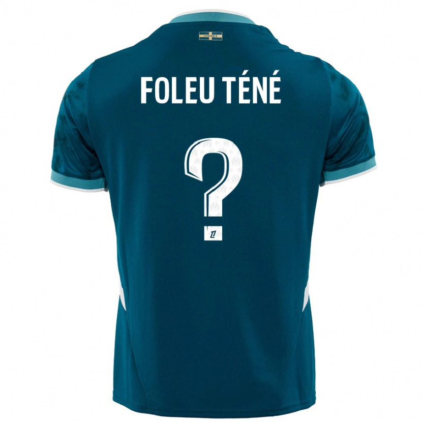 Danxen Hombre Camiseta Krys Foleu Téné #0 Azul Turquesa 2ª Equipación 2024/25 La Camisa México