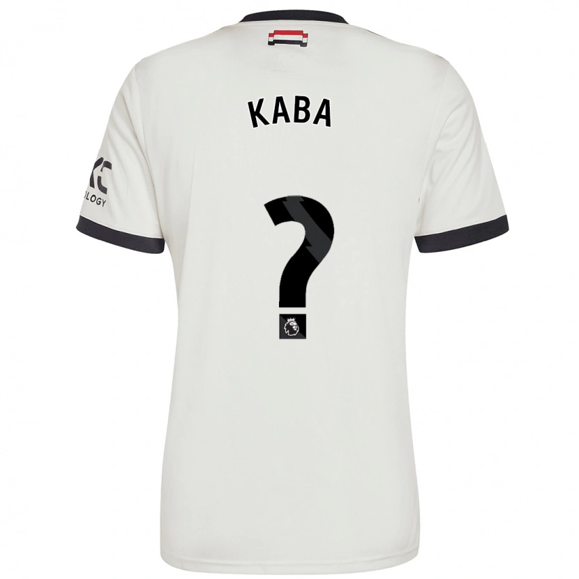 Danxen Hombre Camiseta Sekou Kaba #0 Blanquecino Equipación Tercera 2024/25 La Camisa México