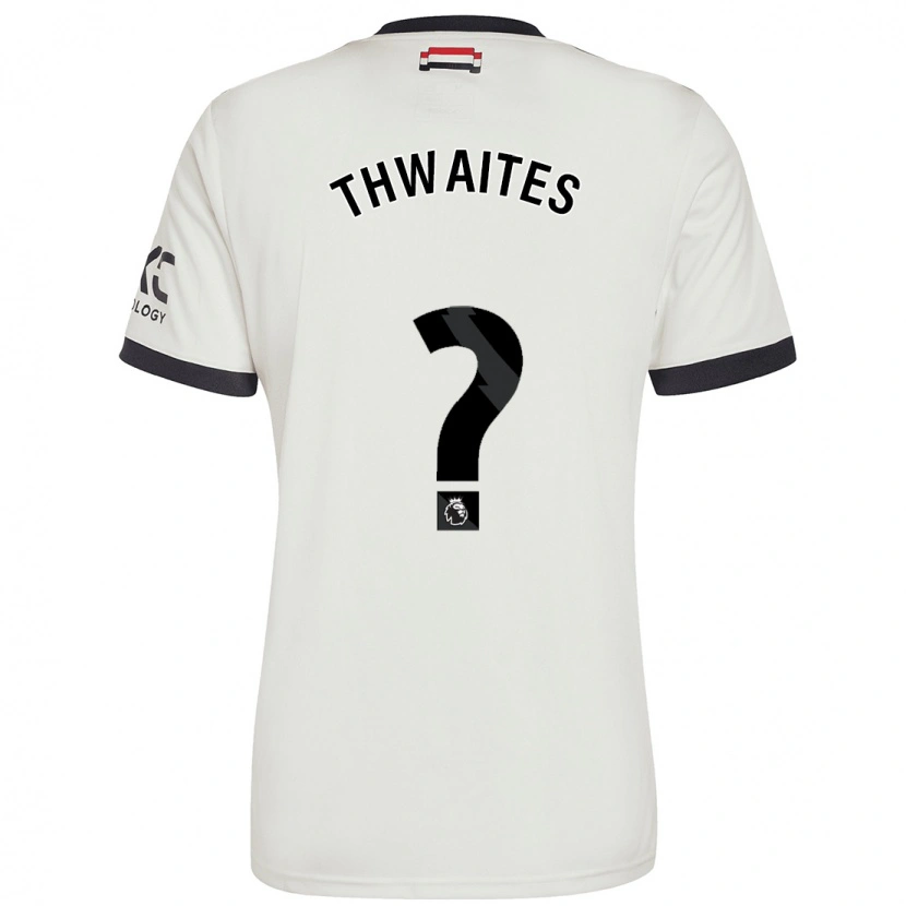 Danxen Hombre Camiseta Jim Thwaites #0 Blanquecino Equipación Tercera 2024/25 La Camisa México