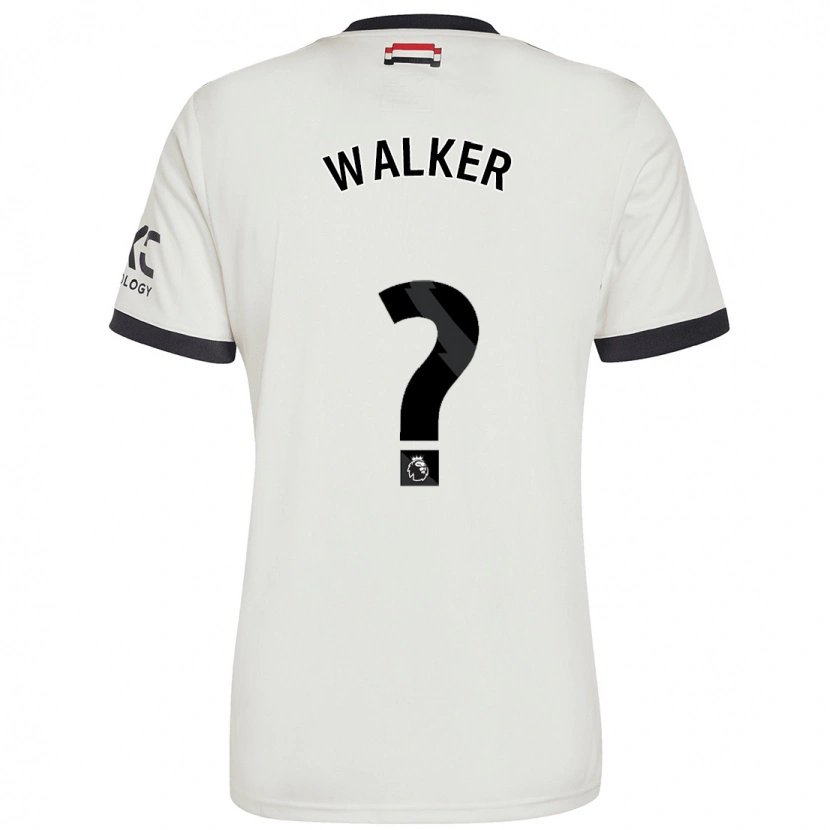 Danxen Hombre Camiseta Alfie Walker #0 Blanquecino Equipación Tercera 2024/25 La Camisa México