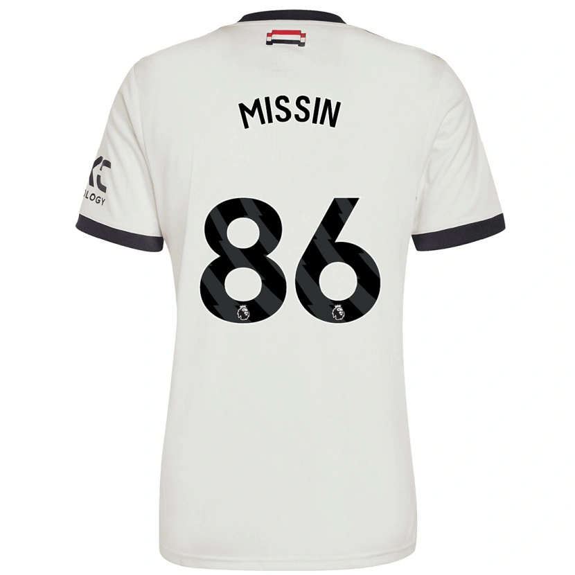 Danxen Hombre Camiseta Ashton Missin #86 Blanquecino Equipación Tercera 2024/25 La Camisa México