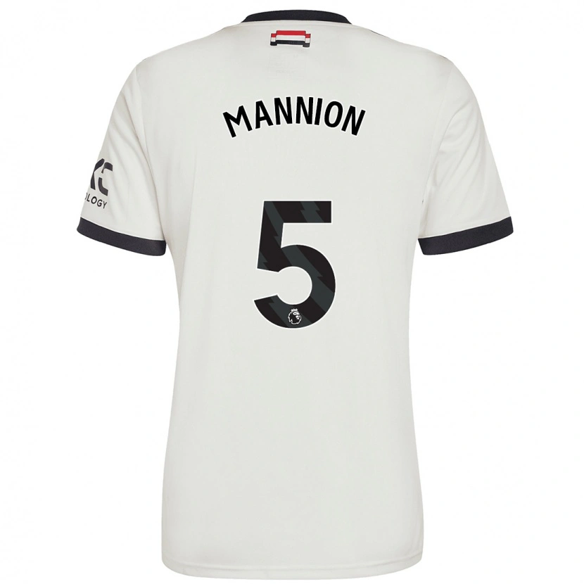 Danxen Hombre Camiseta Aoife Mannion #5 Blanquecino Equipación Tercera 2024/25 La Camisa México