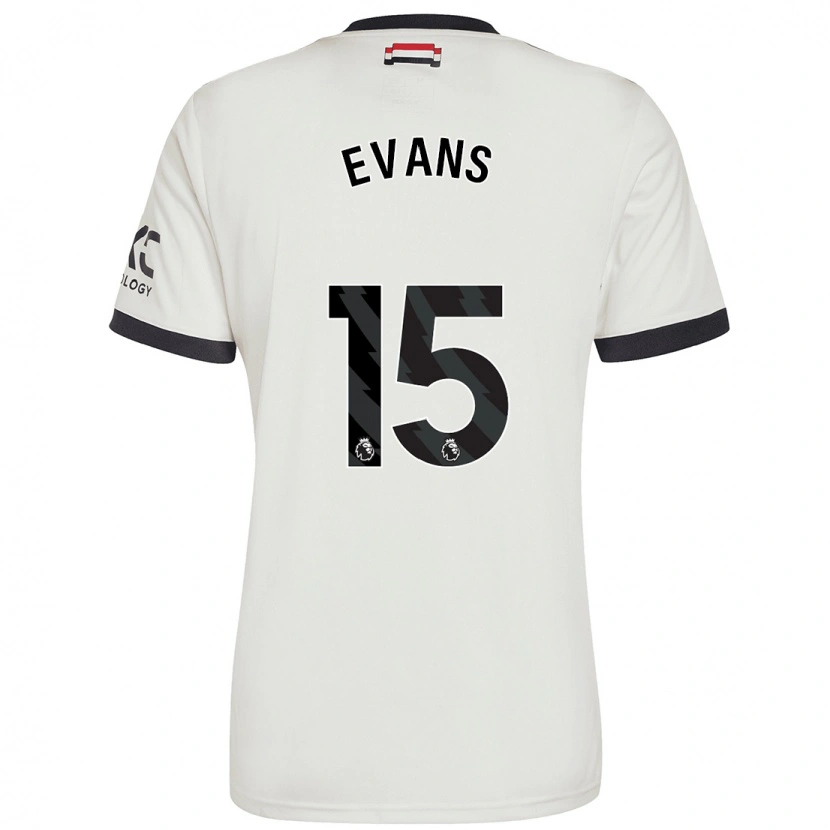Danxen Hombre Camiseta Gemma Evans #15 Blanquecino Equipación Tercera 2024/25 La Camisa México