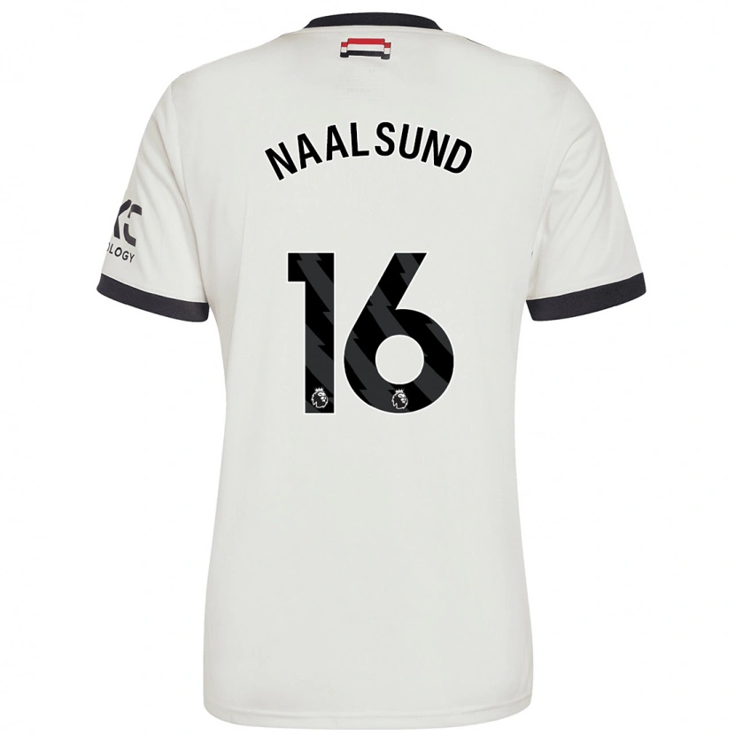 Danxen Hombre Camiseta Lisa Naalsund #16 Blanquecino Equipación Tercera 2024/25 La Camisa México